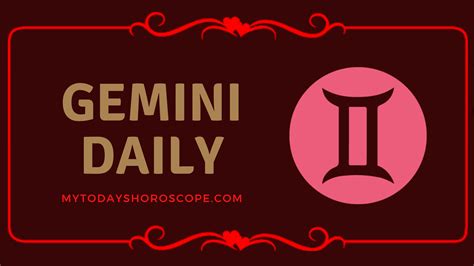 gemini luck horoscope for today.